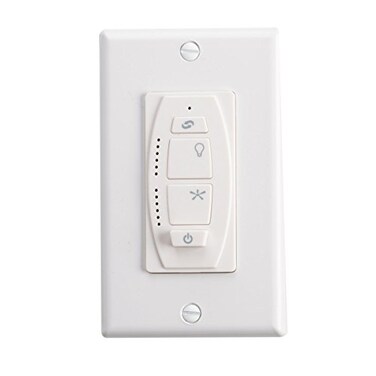 Kichler 6-Speed DC Ceiling Fan Wall Control, White