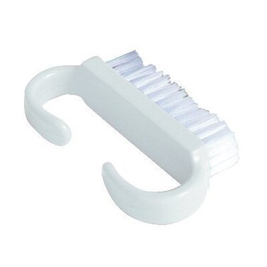 Kingsley Mini Nylon Nail Brush-White