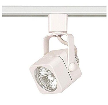 NUVO TH312 One Light Track Head, White, 120V Track Head