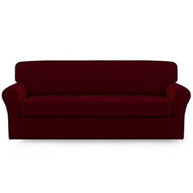 Easy-Going 2 Pieces Stretch Couch Sofa Slipcover Washable