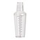Winco 16 oz Clear Plastic Shaker Cups