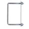 Hardware Essentials 320898 Square U-Bolt-3/8X3Lx4W, Zinc