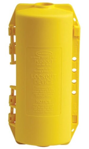 Brady - 65968 Hubbell Plug Lockout, Large