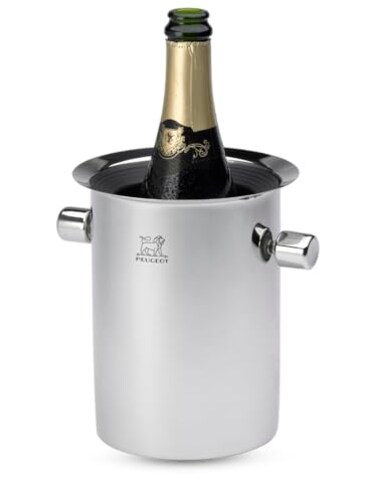 Peugeot Wine Chiller with Removable Cooling Pack, silver ,220068