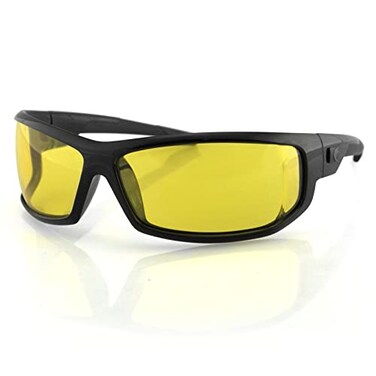 BobsterAXL, Gloss Black Frame, Yellow Lens