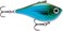 Rapala Rippin' Rap, Fishing Lure&ldquo; 2-1/2", Chrome Moss Back Shiner