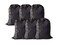 YETHAN Extra Large Laundry Bag 6 Pack, Black, 30"x40
