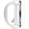 PRIME-LINE Diecast, White, Outside Patio Door Pull w/Latch ,Single Pack