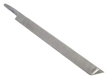 Westward Cant Saw File, Std Cut, Triangular, 8 In L