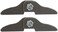 Allstar Performance Allstar ALL60040 0.085" Thick 1" Tall x 4" Long Header Tab Kit