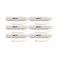 Avery ASD 2" HexaBumper Hunting Sporting Dog Game Retriever DummyWaterUpland Mark Training Retrieval ToolHexagonal, Floating Design, Easy-Grip Texture, Throw Rope, 6 Pack, White ,02711