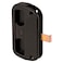 Prime-Line A 186 Black Plastic Sliding Screen Door Latch and Pull, Alumilite ,Single Pack