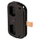 Prime-Line A 186 Black Plastic Sliding Screen Door Latch and Pull, Alumilite ,Single Pack