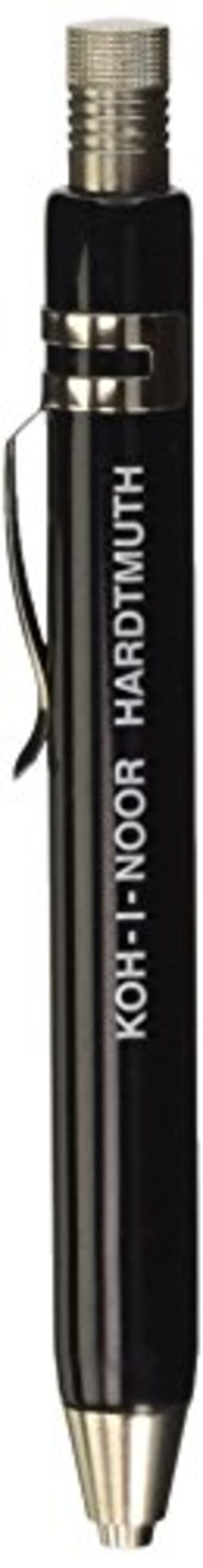 KOH-I-NOOR Black Mechanical Pencil With Sharpener - 3.2mm 5358