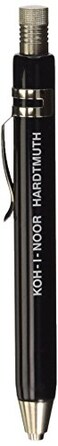 KOH-I-NOOR Black Mechanical Pencil With Sharpener - 3.2mm 5358