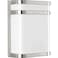 Progress Lighting Valera Medium LED Outdoor Wall Lantern Light, Brushed Nickel