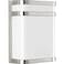 Progress Lighting Valera Medium LED Outdoor Wall Lantern Light, Brushed Nickel