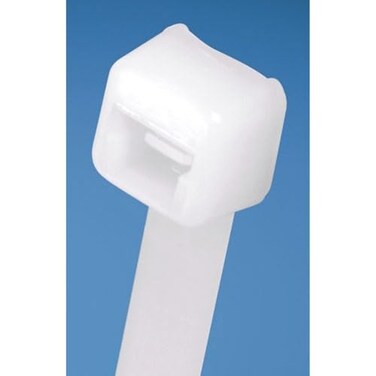ThomasBetts L-8-18-9-M Cable Tie, 18 lb, 8", Nat Nyl ,Pack of 1000