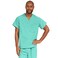 Medline PerforMAX Unisex Reversible V-Neck Scrub Top, 2 Pockets, Jade, Medium