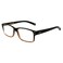Foster Grant Men's Thomson Rectangle Reading Glasses, Brown,2.0