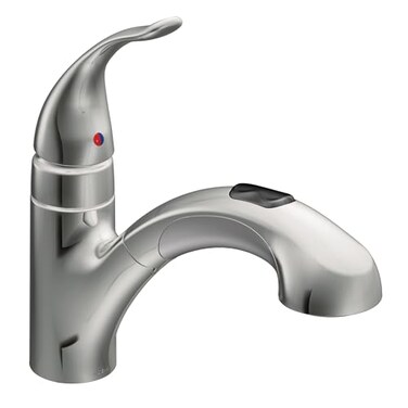 Moen 67315C Integra Chrome Pull-Out KitchenLaundry Faucet