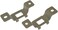 Dorman 38432 Tailgate Latch Striker Plates Compatible with Select Chevrolet / GMC Models, 2 Pack