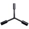 TUSK 3-Way Lug Nut Wrench ATV UTV 14mm, 17mm, 19mm