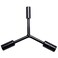 TUSK 3-Way Lug Nut Wrench ATV UTV 14mm, 17mm, 19mm