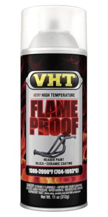 VHT Flameproof Coating, Satin, Clear, 11 oz