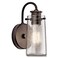 Kichler Braelyn 9.5" 1-Light Wall Sconce Light, Olde Bronze