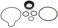 Plews Edelmann 8906 Steering Pump Seal Kit