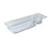 Top Glides Heavy Duty Clear Plastic Insert/Tray/Cup Holder for Walker Basket