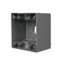 BELL 2-Gang Weatherproof Deep Box, Five 1 in. Threaded Outlets, Gray ,5389-0