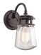 Kichler Lyndon Outdoor Wall Sconce Light, Architectural Bronze