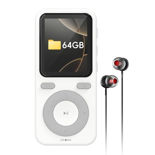 wiwoo Wiwoo Bluetooth MP3 Player With Speaker 64GB