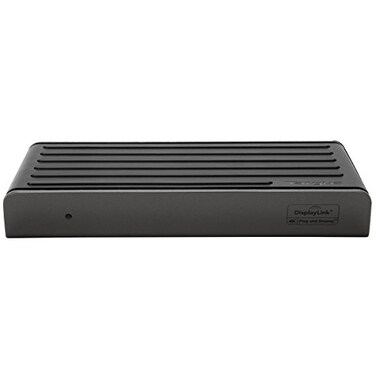 Targus USB-C Universal Dual Video 4K Laptop Docking Station with Charging Power, Audio,4 USB Ports for PC, Mac,Android ,DOCK180USZ