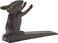 Comfify Rust Brown Cast Iron Mouse Door Stop Wedge“ Felt Bottom