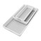 madesmart Classic 3 Bin Drawer Organizer Set, White