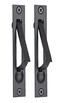 QCAA Solid Brass Edge Pull, 4", US10B ORB Oil Rubbed Bronze, 2 Pack, Made in Taiwan