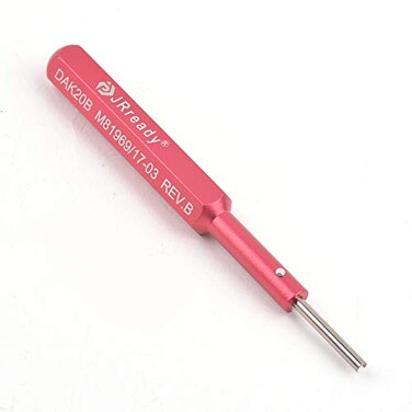 JRready DAK20B,M81969/17-03Pin Installing Tool for Connector Contacts