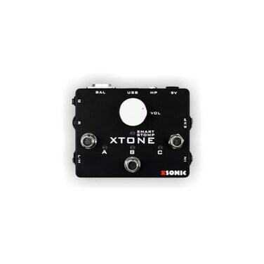 XSONIC Xtone Mobile Audio Interface with Ultra Low Latency, 192KHz Sampling Rate, 108dB Dynamic Range, Pure Guitar Input, 3 Output Port, Expression Pedal Input, Support iOS, Windows, Mac
