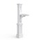 Mayne Newport Plus Decorative Mailbox Post, White