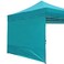 ABCCANOPY Instant Canopy SunWall 10x10 FT No Frame or Top, Turquoise