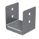 Simpson Strong-Tie ABU66RZ ABU ZMAX Galvanized Adjustable Standoff Post Base for 6x6 Rough