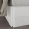 Today's Home Classic Tailored, Microfiber, 14" Drop Length Bed Skirt Dust Ruffle, Full, White