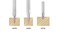 Amana Tool - 45628 Solid Carbide V Groove Engraving 15 Deg x 1/4 Dia x 0.666" x 1/4" S