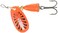 Rapala Classic Vibrax 02 Painted 3/16 Red Tiger, Multi, One Size ,60-20-510IC