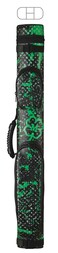 McDermott 75-0937 Green Grunge Billiard Pool Cue Case 2x2
