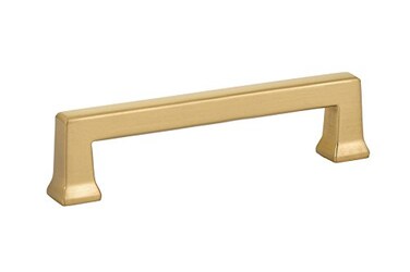 Emtek 86425 Alexander Cabinet Pull Satin Brass ,4" Centers