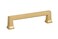 Emtek 86425 Alexander Cabinet Pull Satin Brass ,4" Centers
